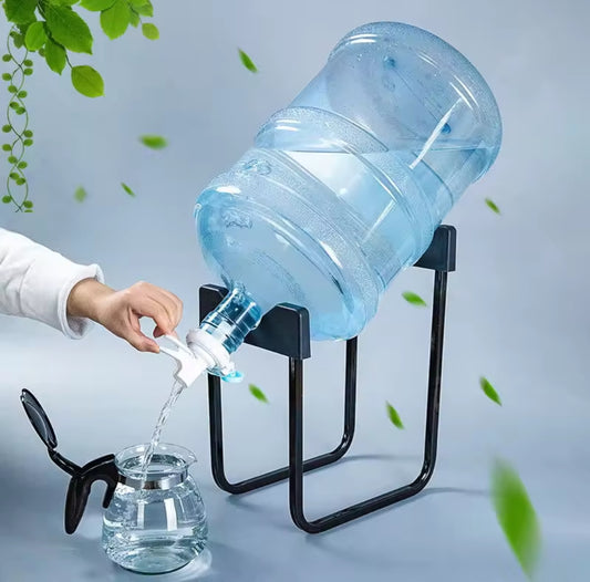 Water dispenser and  water bottle stand gha