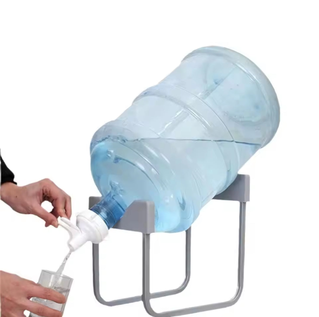 Water dispenser and  water bottle stand gha