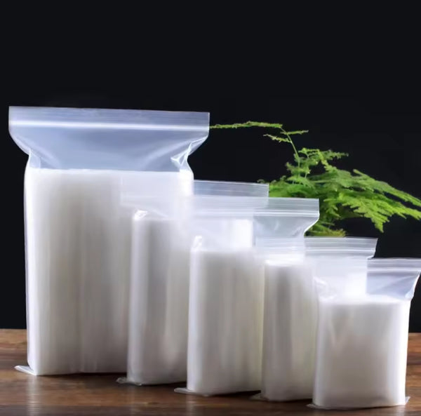 25 Piece Extra Heavy Duty No Tear Zipper Freezer Bags gha