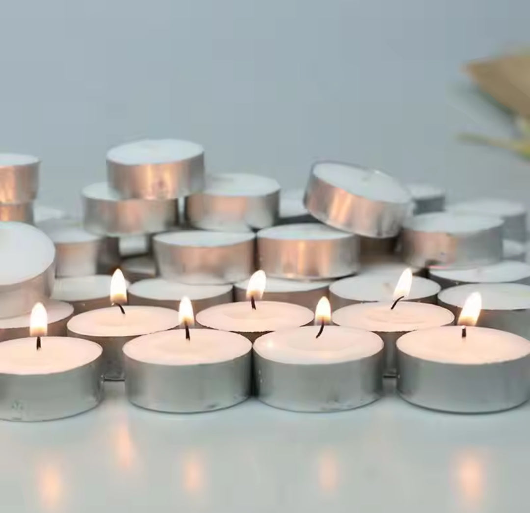 25PC Tea light candles