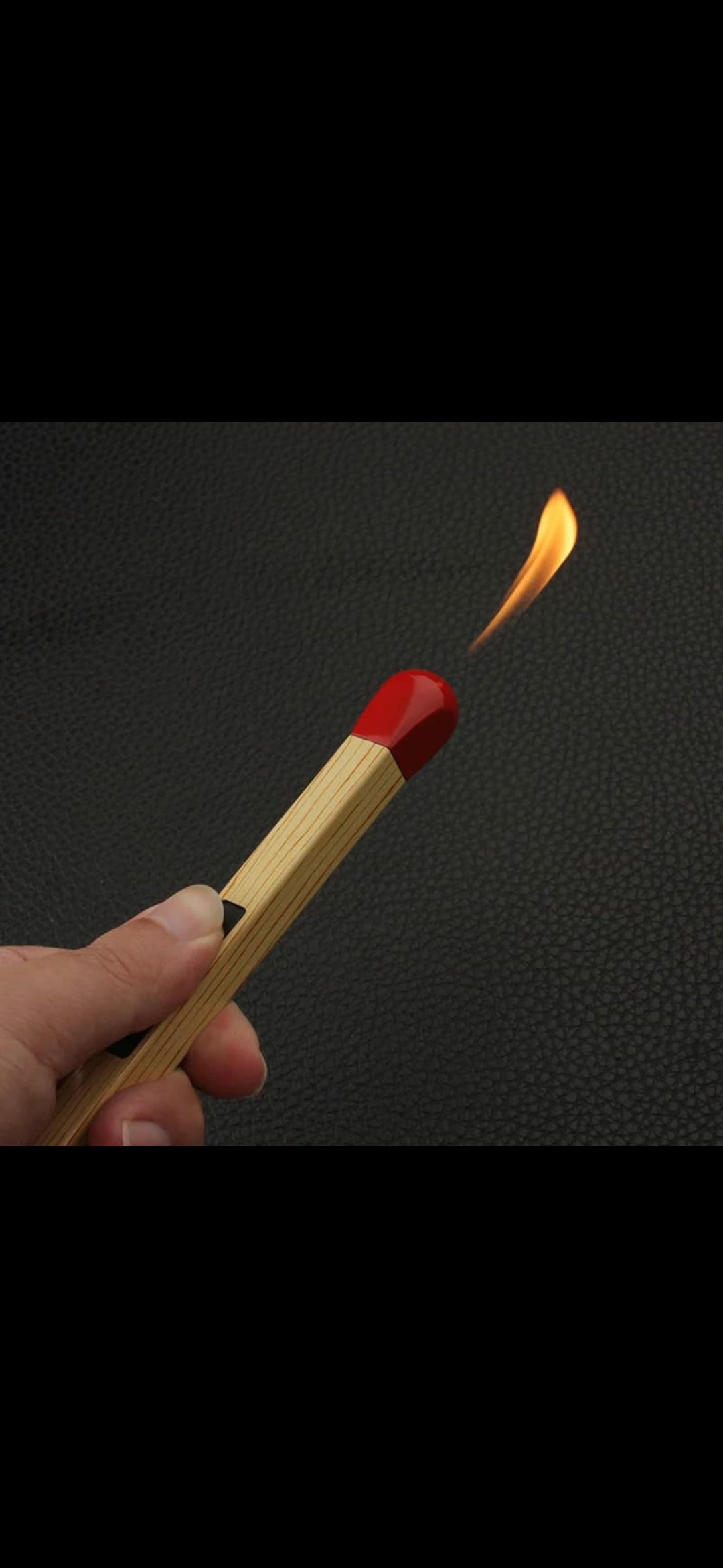 Match shaped lighter