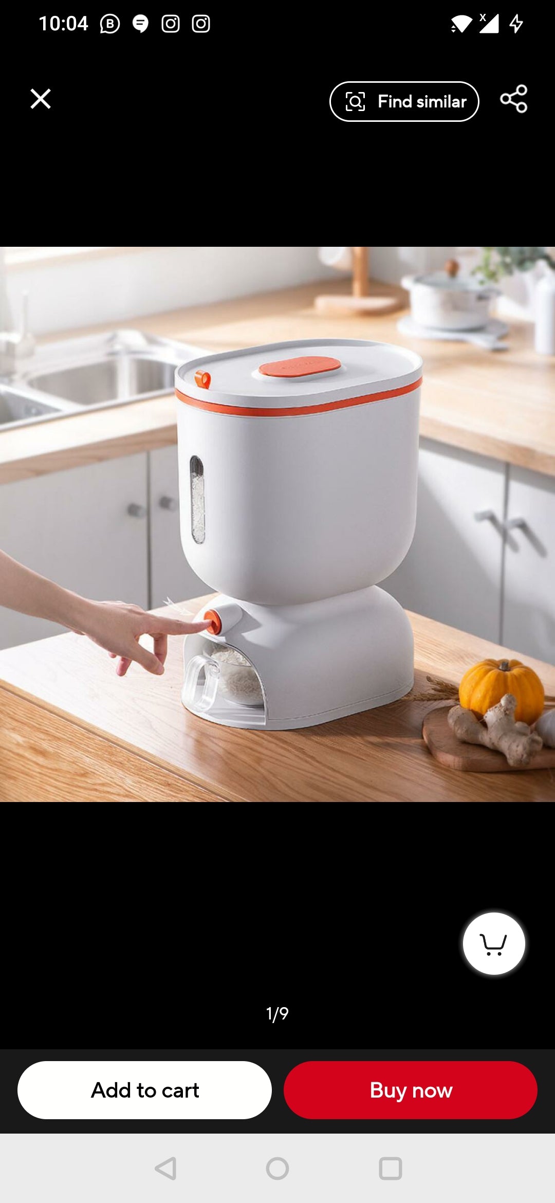 11kg Automatic Rice dispenser