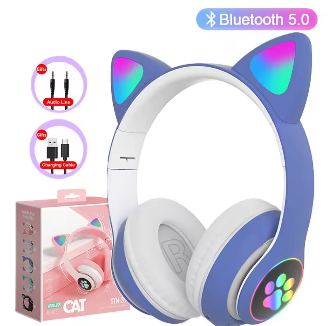 Cat ear Wireless Headphones