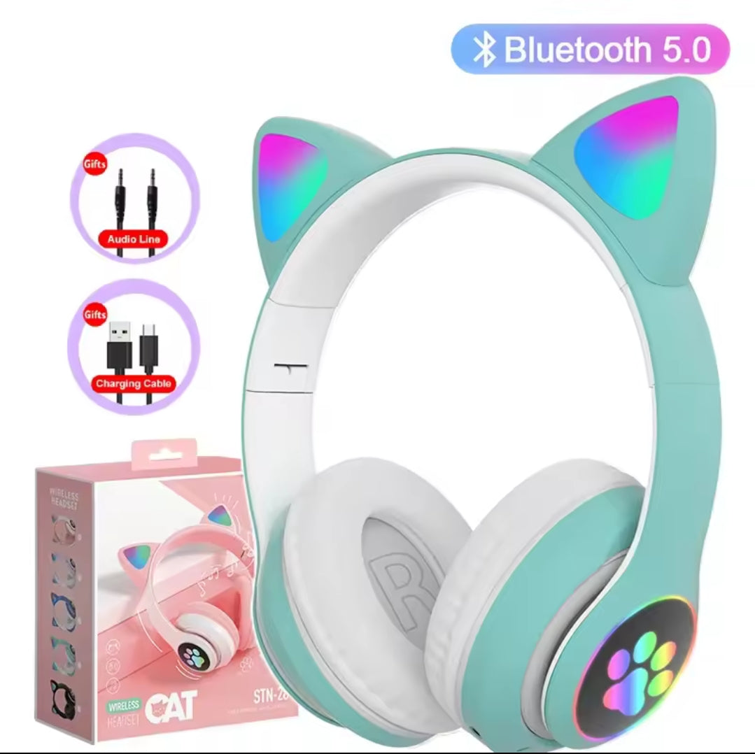 Cat ear Wireless Headphones