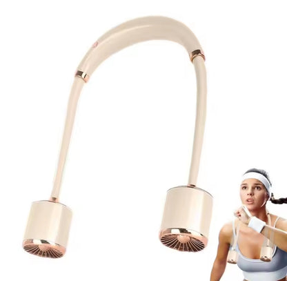 Rechargeable neck fan
