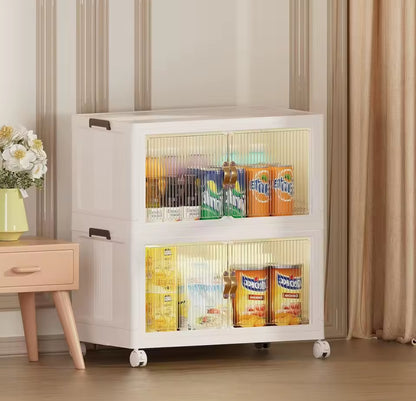 Set of 2 collapsible storage box