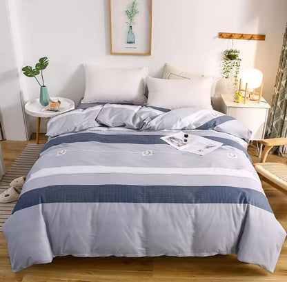 6*6/6*7 Binded duvet with sheet and 2 case
Double sided