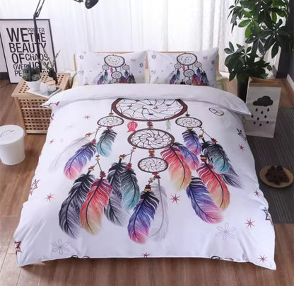 6*6/6*7 Binded duvet with sheet and 2 case
Double sided