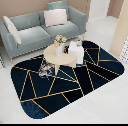 Rubber bathroom mats