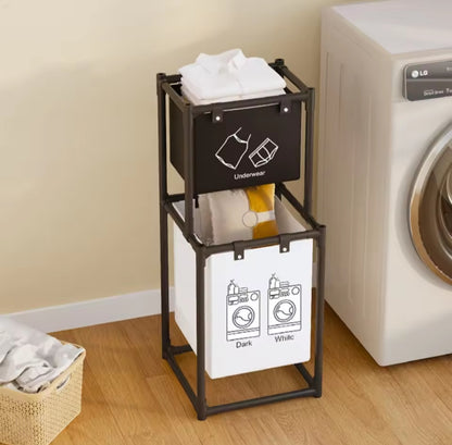 Laundry hamper basket