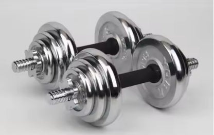 Chrome dumbell