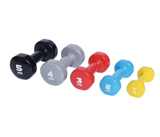 Coated dumbells