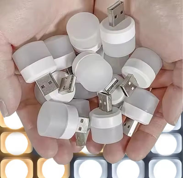 USB Mini LED Bulb Lights Pack of 10