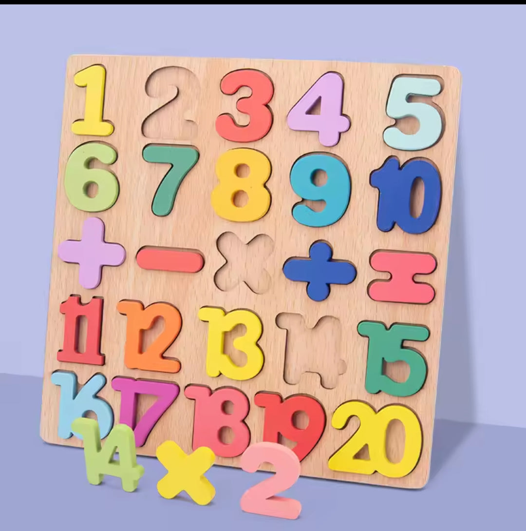 Wooden educational toy