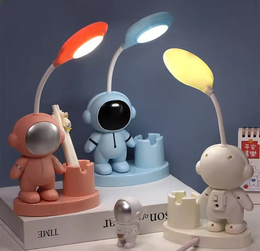 Desk lamp with pen holder