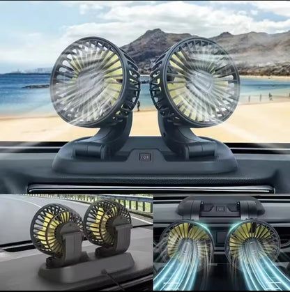 2 in 1 Car fan