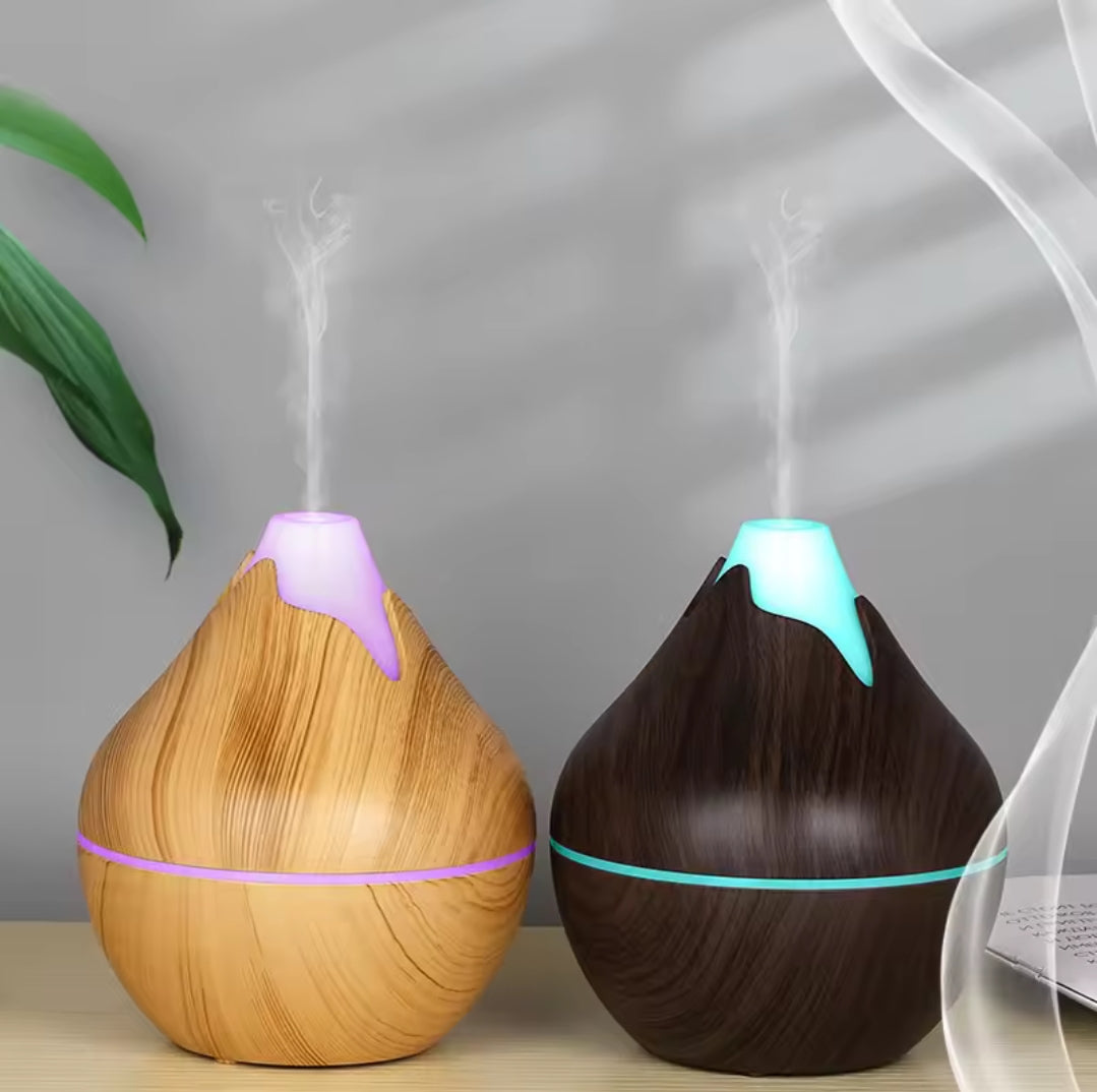 Snow diffuser humidifier