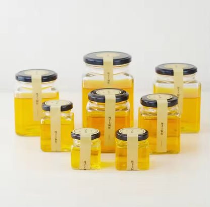 6pcs Glass Spice  Jars