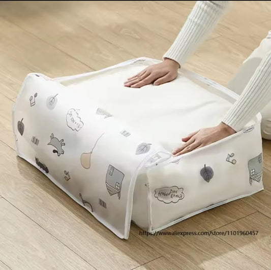 Waterproof quilt duvet storage bags