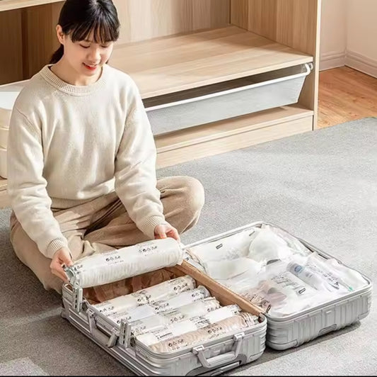 10pcs Travel Compression Cloth Organizer