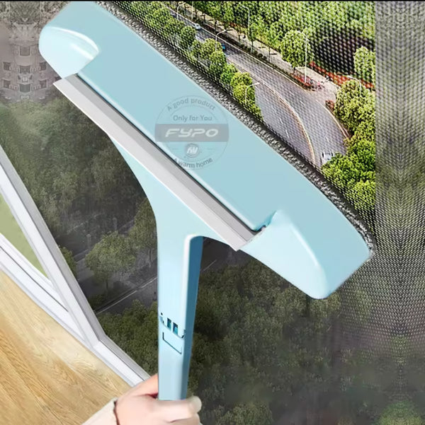 Multifunctional Screen and Window Cleaning Brush
