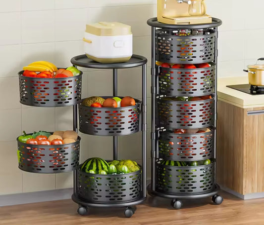 5 Tier Rotating Rack