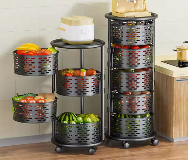5 Tier Rotating Rack
