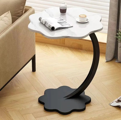 C shaped Bedside Table