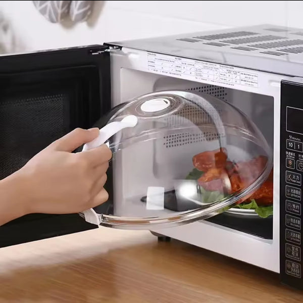 Antisplash microwave cover