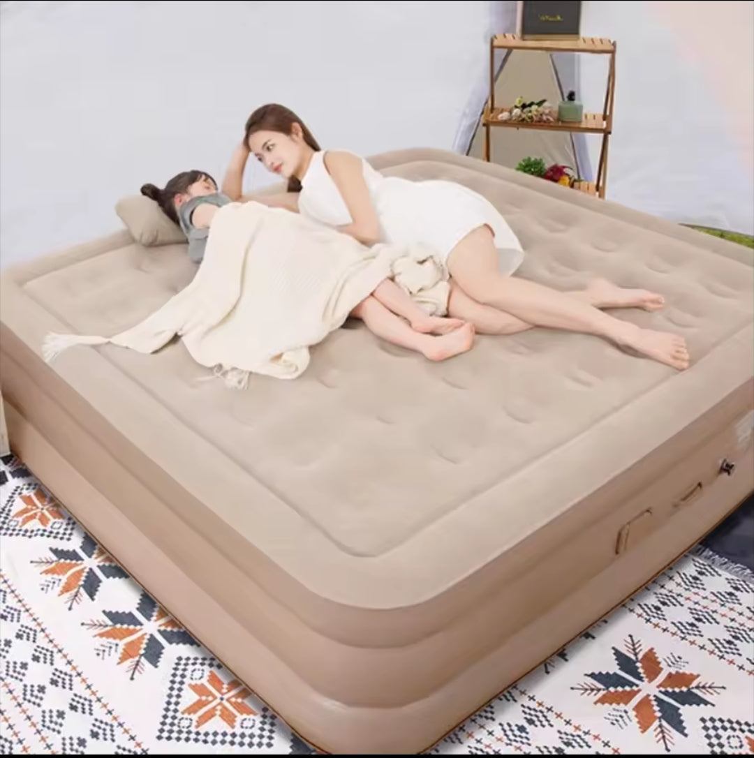 Inflatable air bed