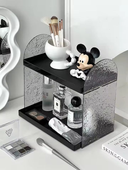 2 tier Acrylic Storage Rack