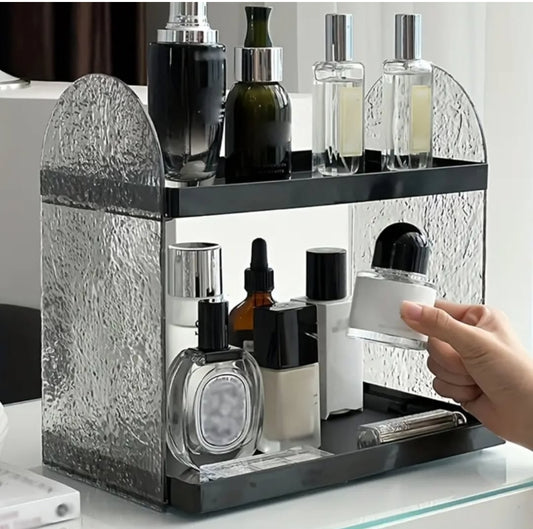 2 tier Acrylic Storage Rack