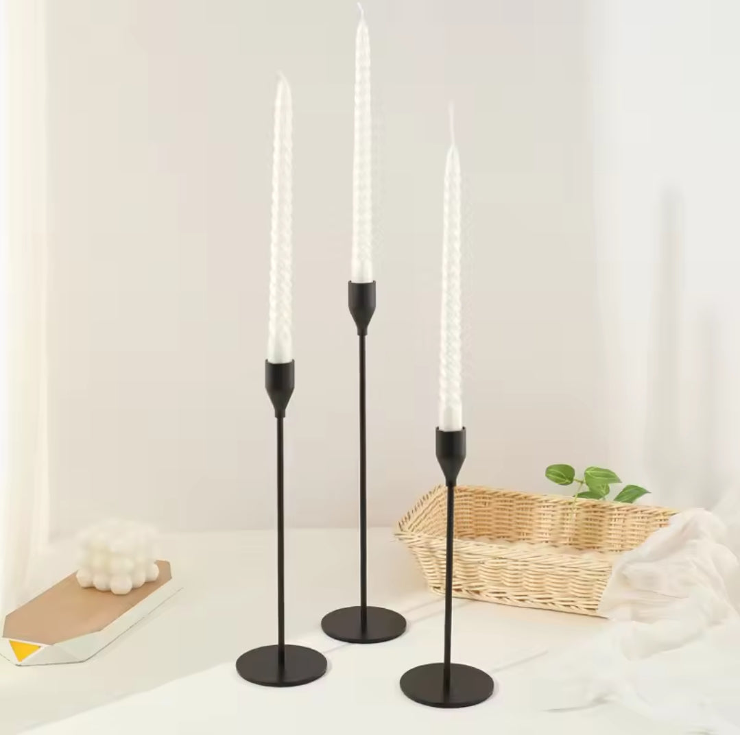 3pc candle Stick holders