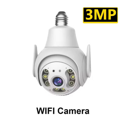 Rotating bulb camera