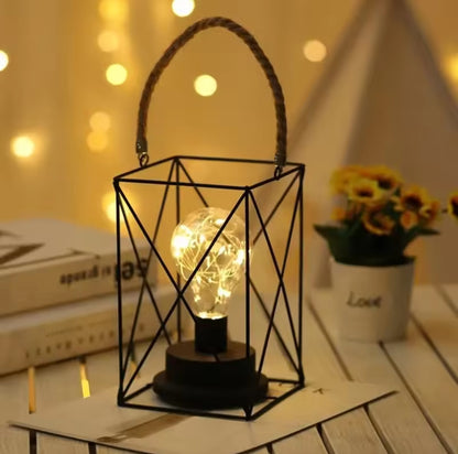 Wrought Iron  LED Table Lamp