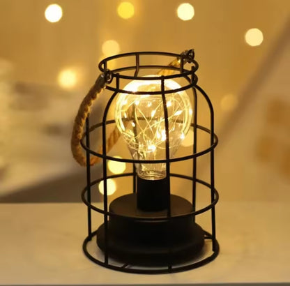 Wrought Iron  LED Table Lamp