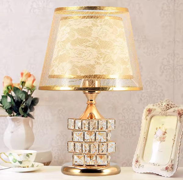 Crystal Bedside Lamp