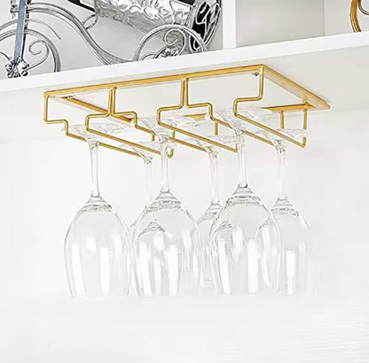 Under Cabinet Wine Glass Holder
