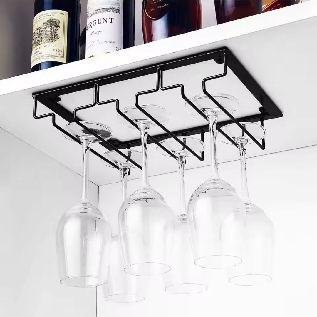 Under Cabinet Wine Glass Holder