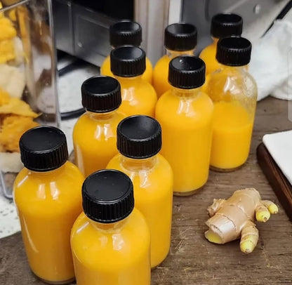 6pc Ginger Shot Bottles gha