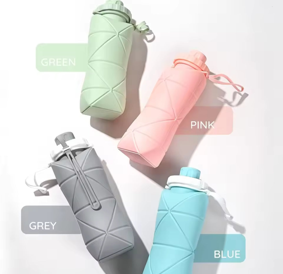 600ml Silicone Foldable Bottle