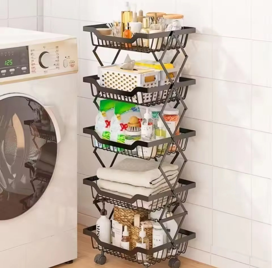 5 Layer Foldable Fruit/Vegetable Rack