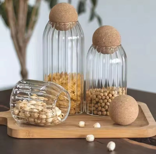 3pc Spaghetti Glass Vase