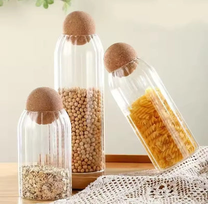 3pc Spaghetti Glass Vase