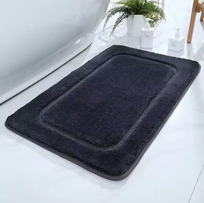 Plush Bathroom Mat