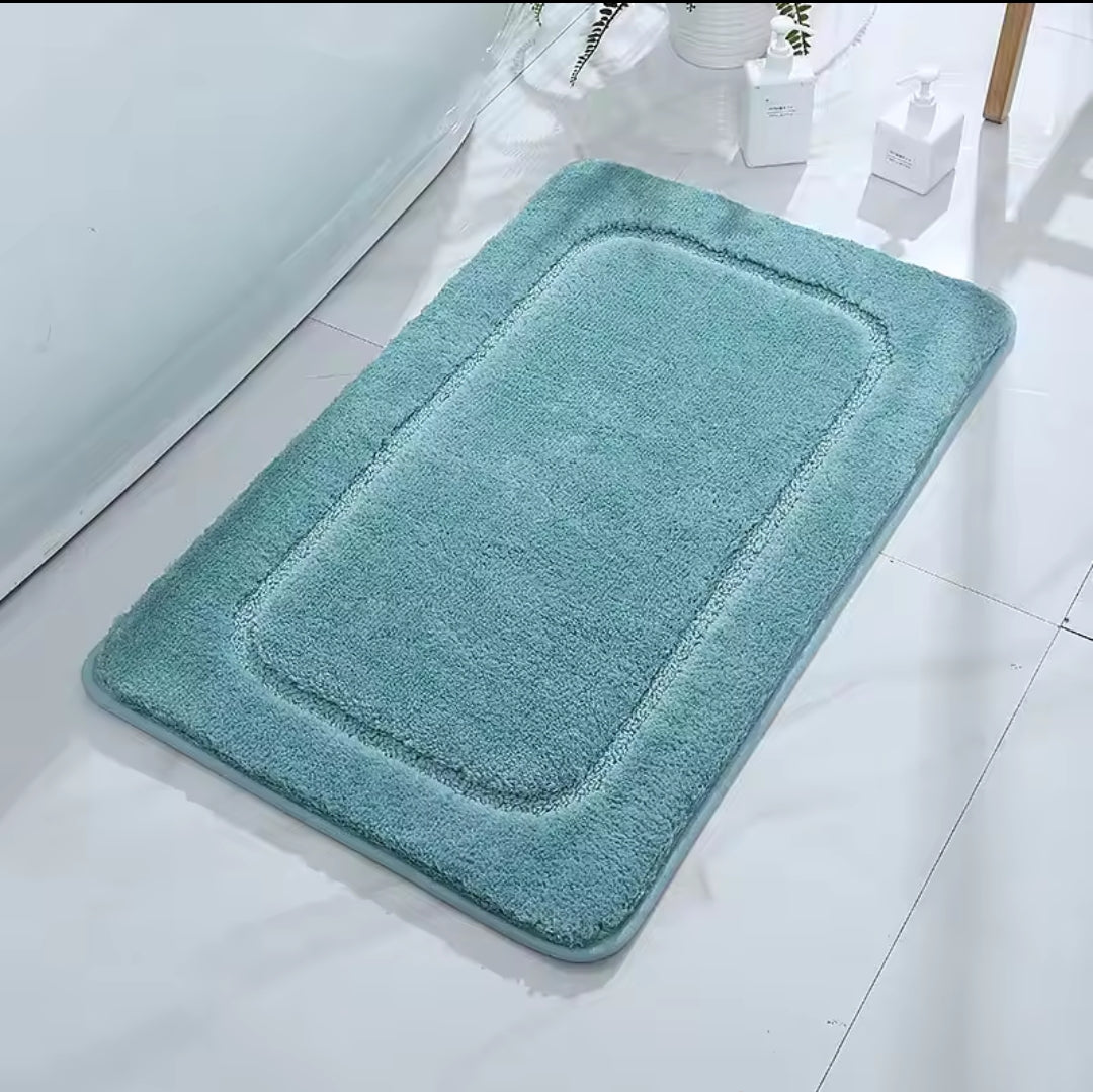 Plush Bathroom Mat