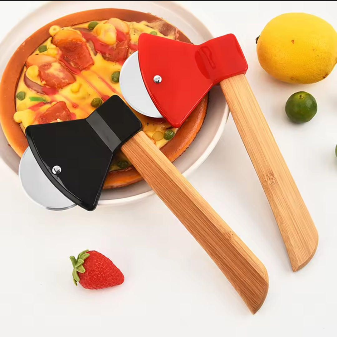 Axe pizza cutter