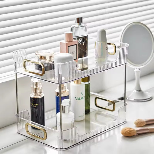 2 Layer Acrylic Cosmetic Organizer