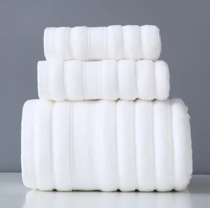 3pc Set Cotton Bath Towel
