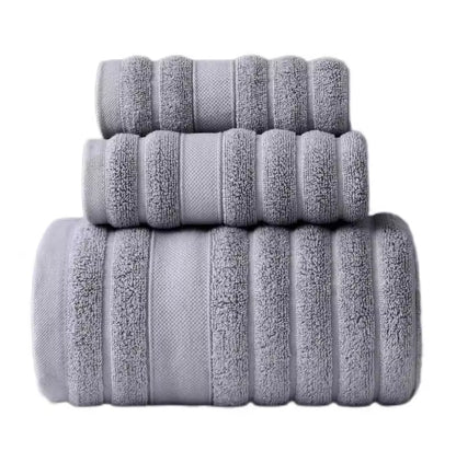 3pc Set Cotton Bath Towel